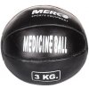 Merco Black Leather kožená medicinbalová lopta 3 kg