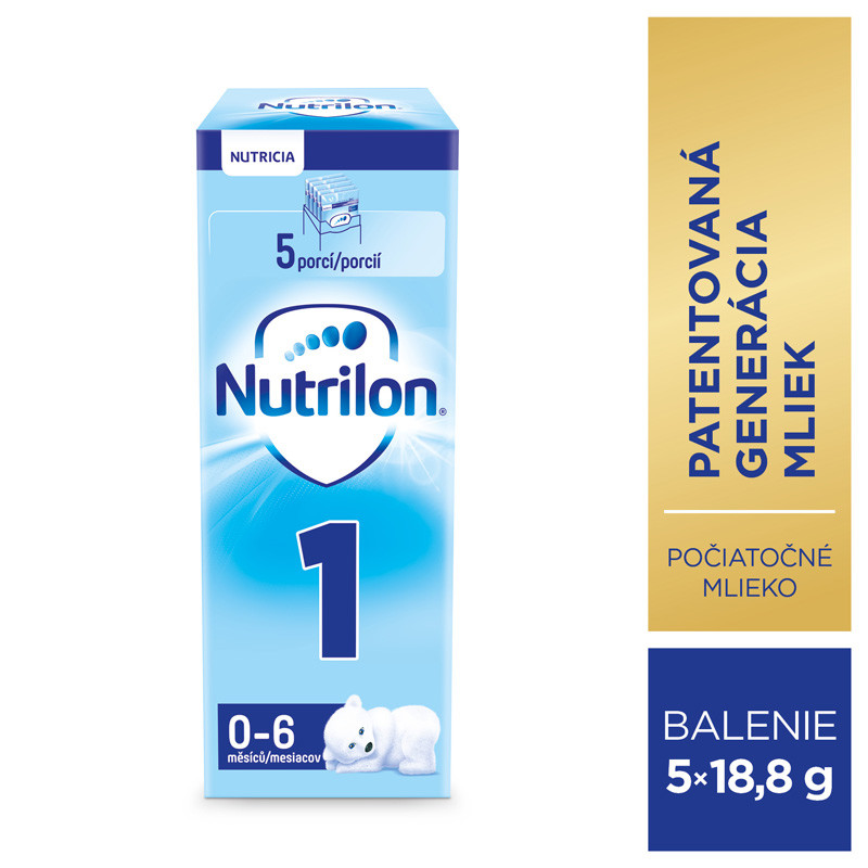 Nutrilon 1 Pronutra 5 x 18,3 g od 4,38 € - Heureka.sk