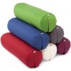 Joga bolster Bodhi Eco s poťahom baklažánová aubergine 65x20