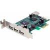 STARTECH 4 Port LP PCI Express USB Card, STARTECH 4 Port LP PCI Express USB Card - PEXUSB4DP