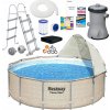 Bazén s kovovou konštrukciou okrúhly Bestway 396 x 396 cm