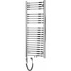 Mexen Pluton, elektrické vykurovacie teleso 1200x500 mm + vykurovacia tyč 600 W, chrómová, W106-1200-500-2600-01