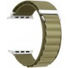 Tech-Protect Nylon Apple Watch 42/44/45/49 mm titanium/olive TEC301539