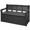 PROGARDEN Zahradní lavice s úložným prostorem 130x60x85cm KO-Y54970380
