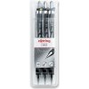 Rotring Tikky Black 0041/0801310 - Rotring Tikky černá / sada 3 mechanických tužek (S0801310)