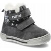 Detské topánky Snehule BIG STAR zimné zateplené na suchý zips teplé v zime 25