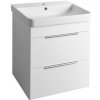 Bruckner NERON skrinka s keramickým umývadlom 60x48 cm, biela SPH 501.117.0