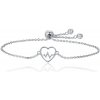 Olivie Strieborný náramok TLKOT SRDCA 5441 Ag 925; ≤1,6 g.