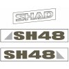 Nálepky SHAD D1B481ETR pre SH48 (Samolepky)