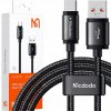 Kábel McDodo USB - USB typ C 1,5 m čierny