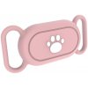 VSETKONAMOBIL 115846 VSETKONAMOBIL PET LOCATE Obal pre Samsung Galaxy SmartTag 2 na obojok psa / mačky svetloružový