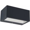 Lutec 5189113118 LED vonkajšie nástenná lampa Gemini 1x10W | 3000K | IP54 - svieti hore / dole LUTEC 5189113118