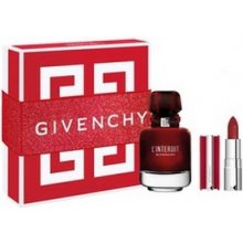 Givenchy L'Interdit Eau de Parfum Rouge EDP 50 ml + Le Rouge Deep Velvet mini rtěnka N°37 Rouge Grainé 1,5 g darčeková sada