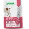 Natures P kapsička dog adult skin&coat chicken with salmon 100g