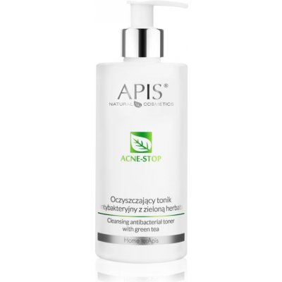 Apis Natural Cosmetics Acne-Stop Home TerApis upokojujúce čistiace tonikum pre mastnú a problematickú pleť 500 ml