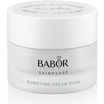 Babor Skinovage Purifying Cream Rich - Bohatý krém na mastnú pleť 50 ml