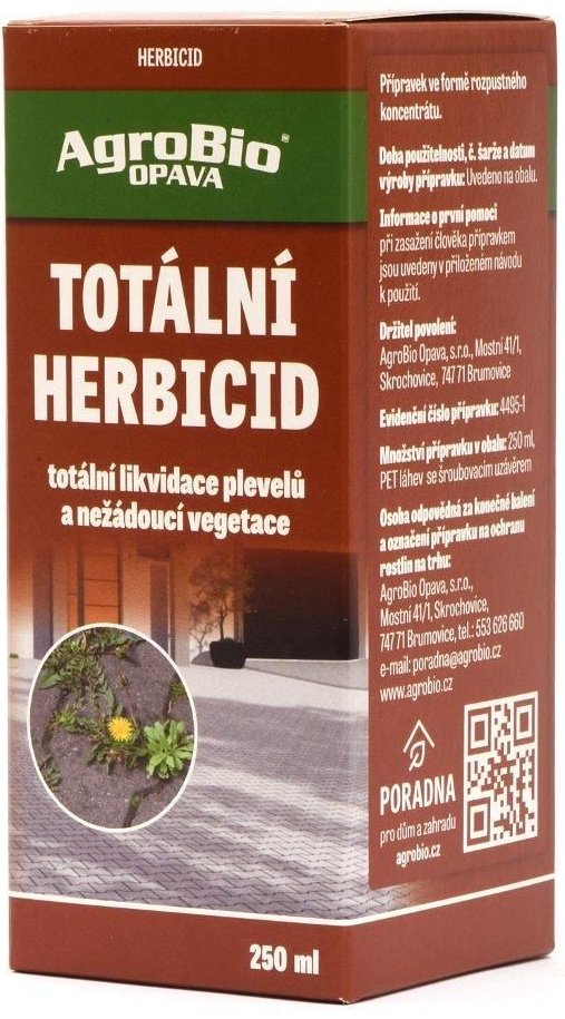 AgroBio Totálna herbicíd 250 ml