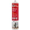 DEN BRAVEN silikon akrylový tmel 280ml biely