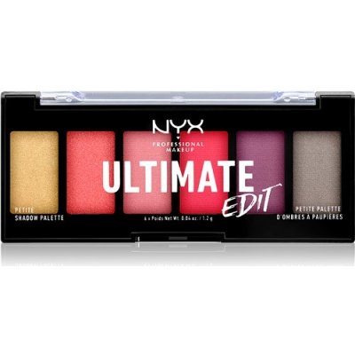 NYX Professional Makeup Ultimate Edit Petite Shadow paletka očných tieňov 03 Phoenix 6 x 1,2 g