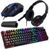 Sada klávesnice a myši Tracer čierna