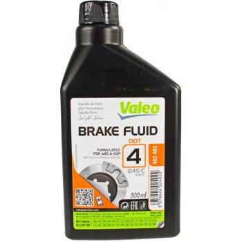 Valeo Brzdová kvapalina DOT4 500 ml