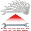 KS Tools Sada obojstranných vidlicových kľúčov 517.0125