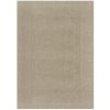 Flair Rugs , Kusový ručne tkaný koberec Tuscany Textured Wool Border Natural, 160x230, béžová, obývacia izba