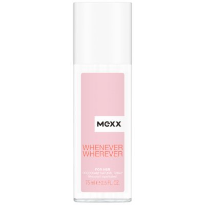 Mexx Whenever for Her parfémovaný dezodorant sklo 75 ml