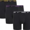 Nike boxer brief 3pk-everyday cotton stretch 0000KE1007-FA9 Čierna