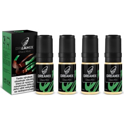 Dreamix Čokoláda s mátou 4 x 10 ml 3 mg