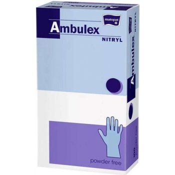 Ambulex Nitryl rukavice nepudrové violet 100 ks