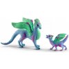 Schleich 70592 Kvetinový drak s mláďaťom (Sch70592)