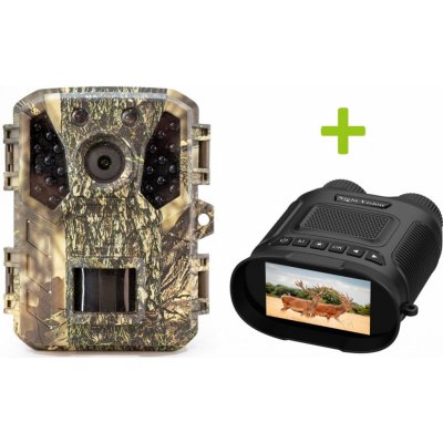 Fotopasca OXE Gepard II a binokulárne nočné videnie OXE DV29 + 32GB SD karta, 4ks batérií a doprava ZADARMO!