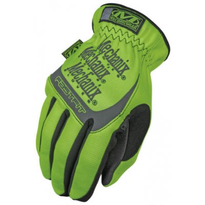 Mechanix Safety FastFit rukavice bezpečnostné, žlté reflexné - XXL