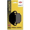 Predné brzdové doštičky / obloženie SBS Kymco 125 People 2001 - 2009 směs CT