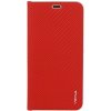 Smartfony-it Puzdro Vennus Carbon s rámom pre Samsung A600 Galaxy A6 2018 červené. - NR5159