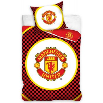 Carbotex Obliečky Manchester United znak bavlna 140x200 70x80