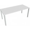 Hobis Pracovný stôl Uni, 180x75,5x80 cm, biela/sivá
