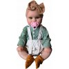 Bábika Reborn Baby Doll AKO ŽIVÉ Dieťa bábätko znovuzrodená vinylová bábika