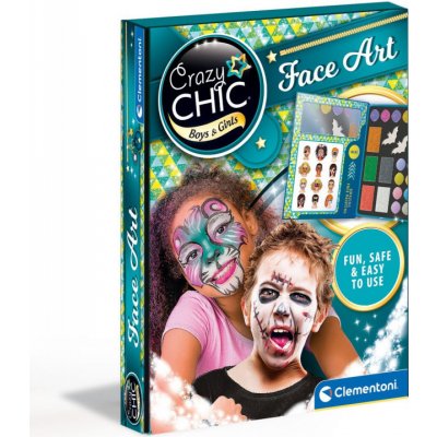 Clementoni: Crazy Chic - Maľovanie na tvár