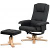 Relax kreslo TV-5010 GREY2, antracitová látka