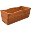ROJAPLAST Drevený truhlík 44 cm - hnedý 48/8