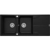 DEANTE ANDANTE granitový drez 116 x 50 cm, nero ZQN_N213