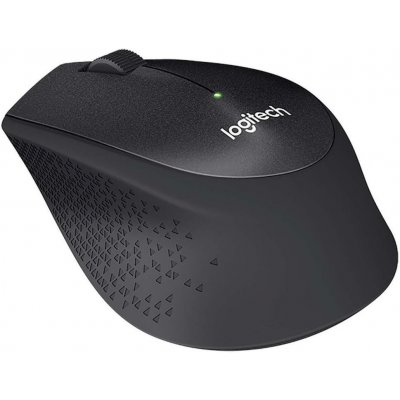 Logitech M330 Silent Plus, bezdrôtová tichá myš, čierna 910-004909