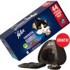 Felix Fantastic hovädzie, kuracie, losos, tuniak v želé 44 x 85 g + Stan pre mačky ZADARMO!