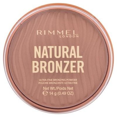 Rimmel London Natural Bronzer Ultra-Fine Bronzing Powder dlhotrvajúci bronzer 003 Sunset 14 g