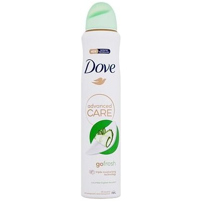 Dove Advanced Care Go Fresh Cucumber & Green Tea 72h antiperspirant s osvěžující vůní okurky a zeleného čaje 200 ml pro ženy