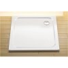 Štvorcová sprchová vanička 900x900 mm, RAVAK Perseus Pro Chrome, biela, XA047701010