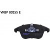 Sada brzdových platničiek, vždy 4 kusy v sade SKF VKBP 80155 E (VKBP80155E)