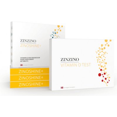 Zinzino ZinoShine+ 4x 60 tabliet + D Test